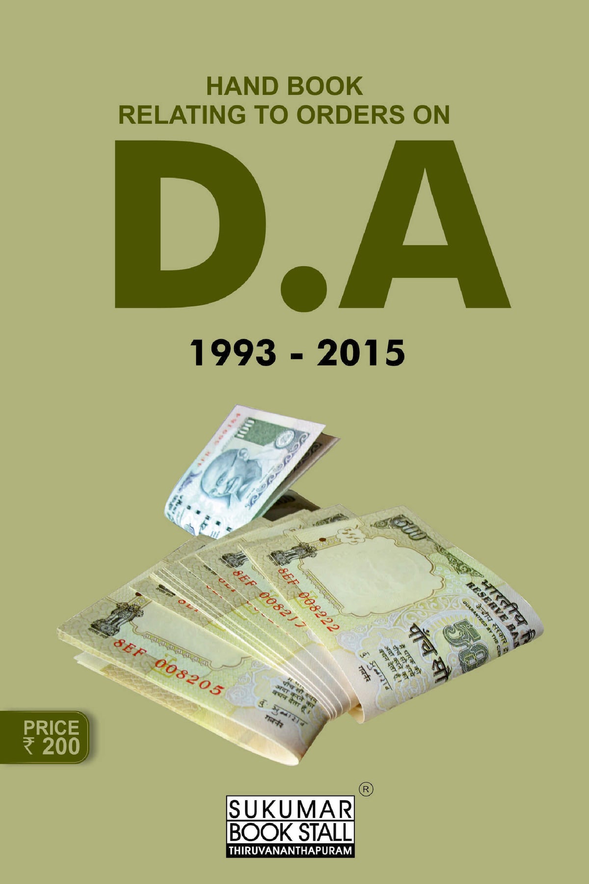 Hand Book Relating To Orders on D.A(1993-2015)