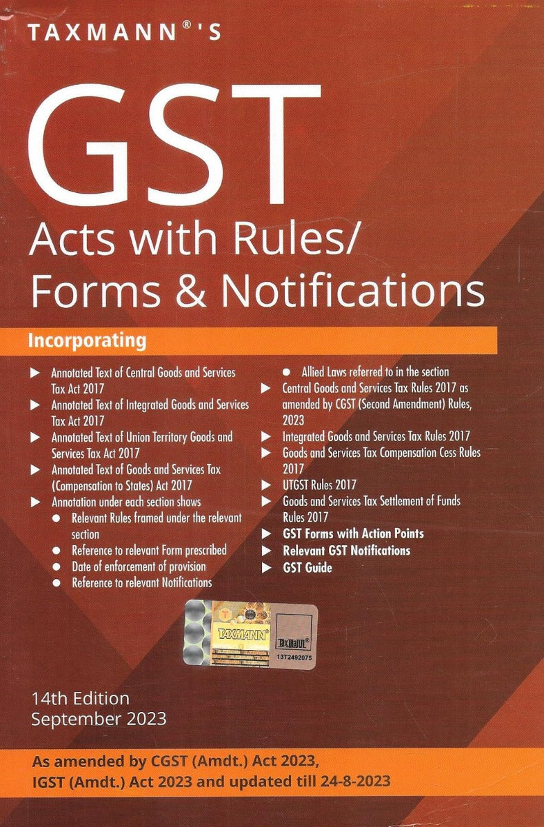 GST Acts with Rules/ Forms & Notifications