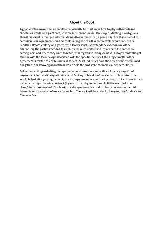 Corporate Drafting & Commercial Agreements by Kush Kalra – image 2