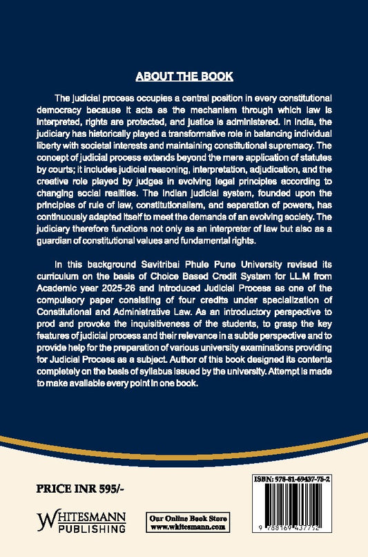Judicial Process by Prof. (Dr.) Pandhare Balasaheb Dashrath – image 2