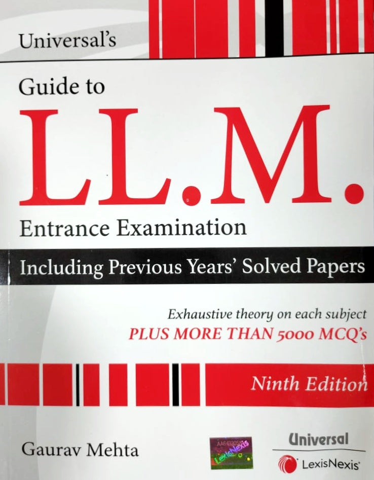 Guide to LL.M. Entrance Examination - UNIVERSAL