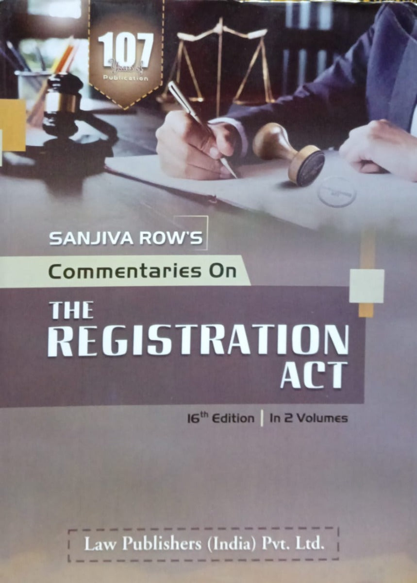 The Registration Act by law publishers ( India)pvt .Ltd