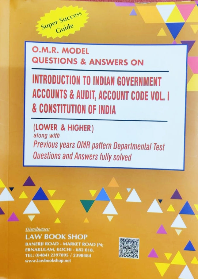 Previous Questions on Introduction to Indian Accounts and Audit, Account Code Vol. I and Constitution of India