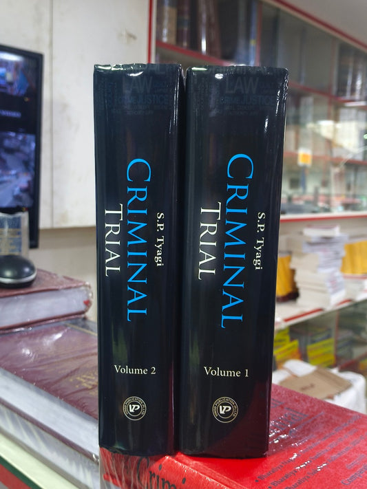 Criminal Trial (2 Volumes) | S.P Tyagi | BNS, BNSS & BSA References | Vinod Publications