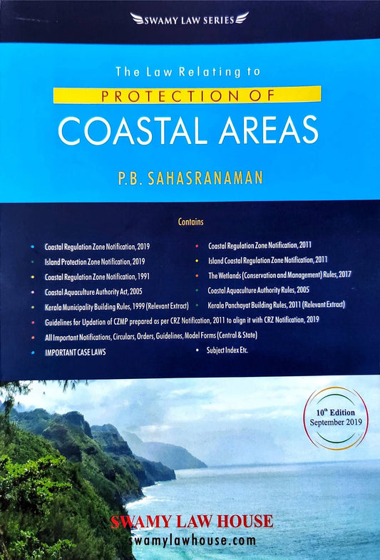 The Law Relating to Protection of Coastal Areas by P. B. Sahasranaman – image 2