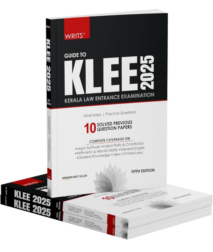 Writs' Kerala Law Entrance Examination Guide 2025 | Writs' KLEE Guide 2025 | WRITS | FREE DELIVERY
