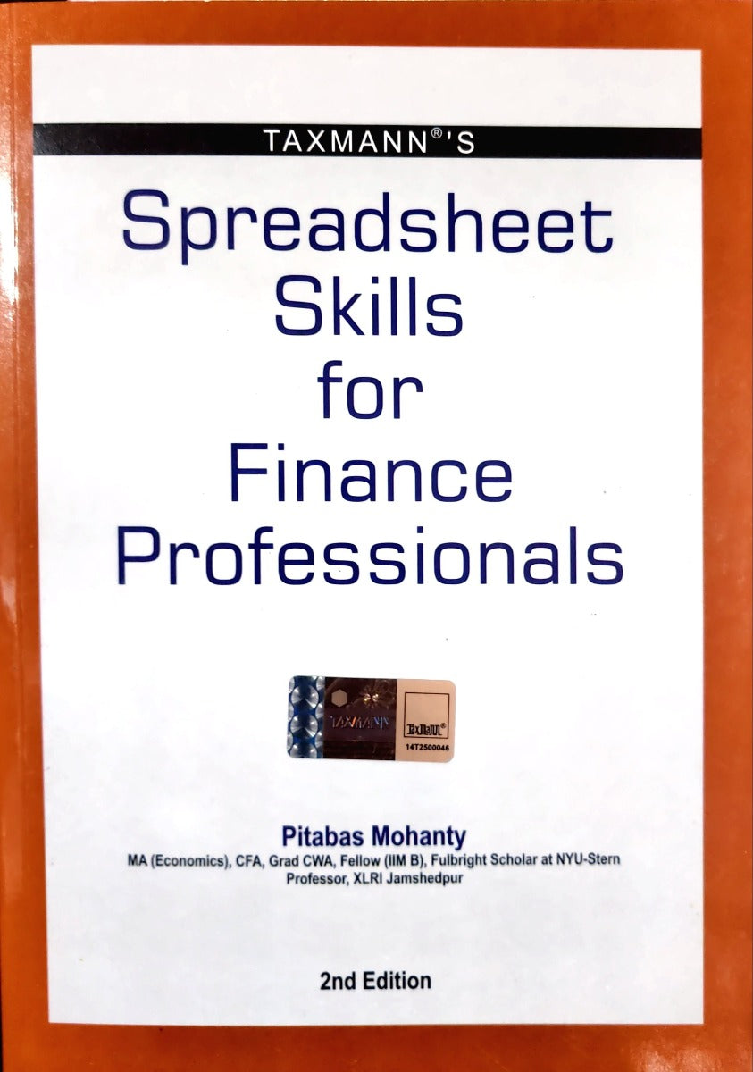SPREADSHEET SKILLS FOR FINANCE PROFESSIONAL by PITABAS MOHANTY|TAXMAN'S