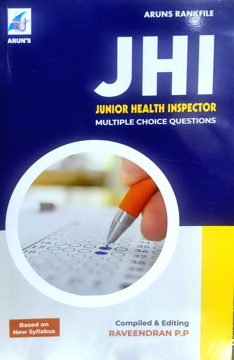 Junior Health Inspector| Multiple Choice Questions