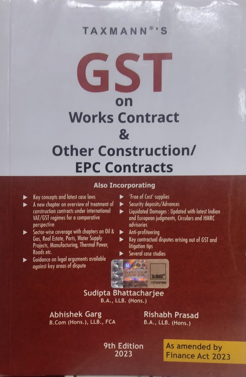 GST on Works Contract & Other Construction/ EPC Contracts