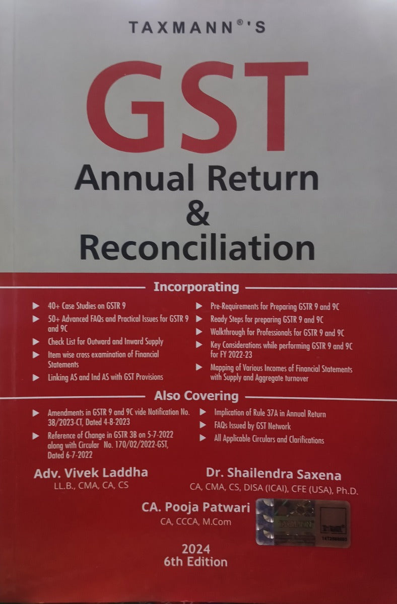 GST Annual Return & Reconciliation