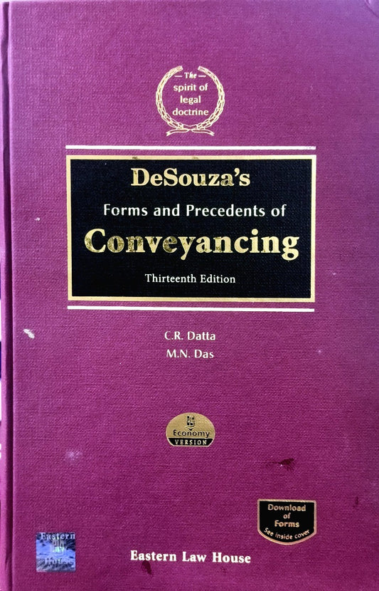 DeSouza's Forms and Precedents of Conveyancing | Eastern Law House | 2023 Edition