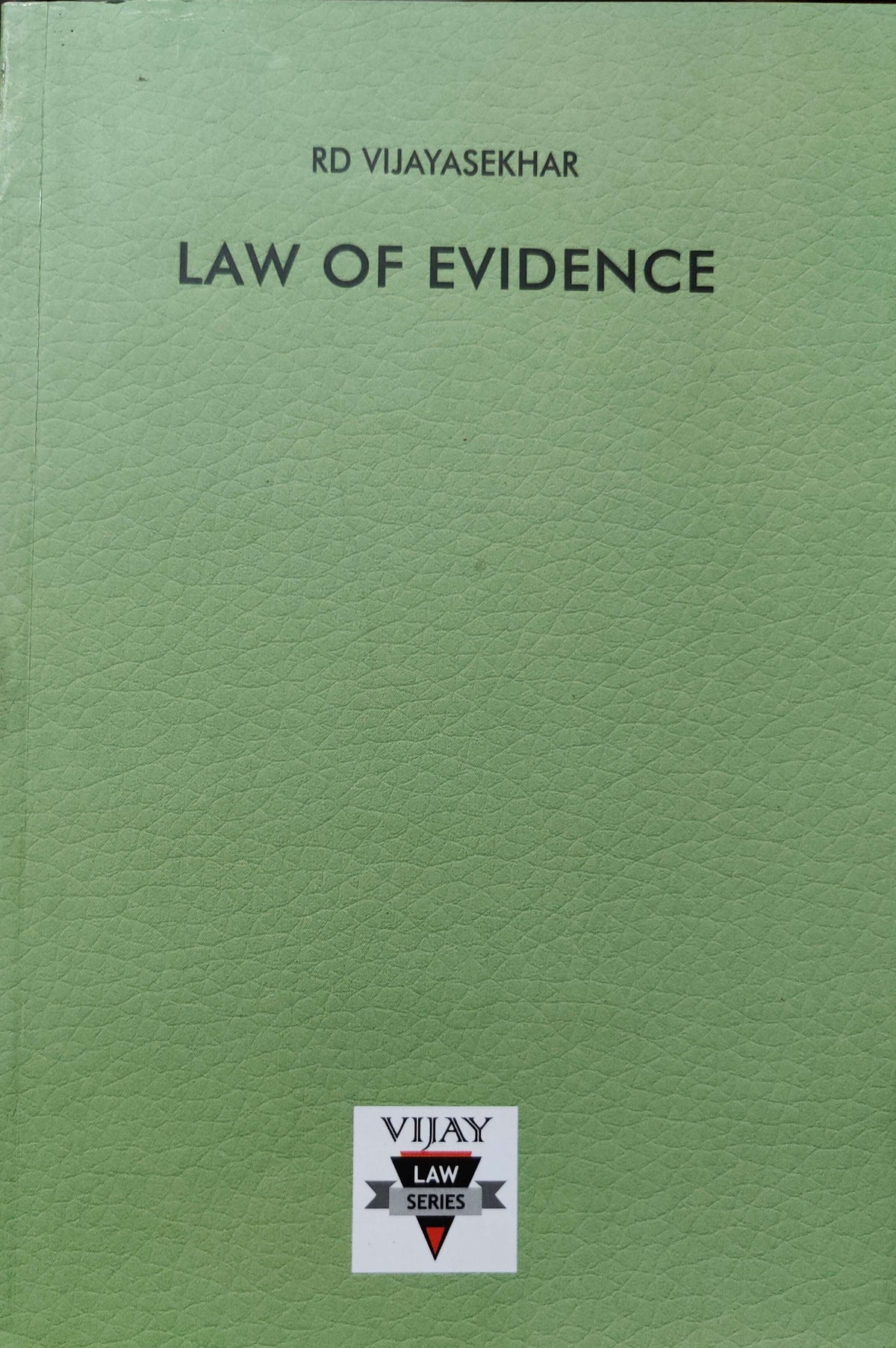 Law Of Evidence