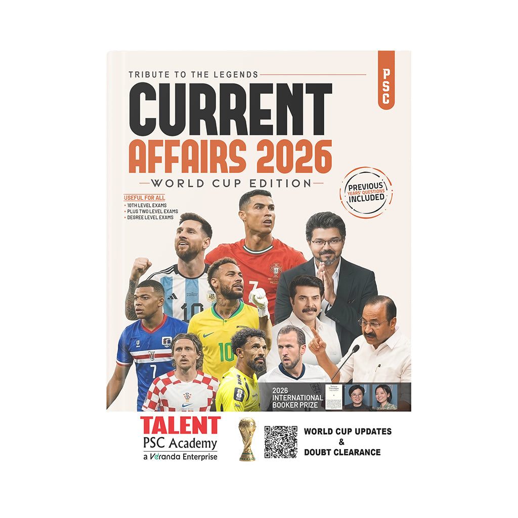 Kerala PSC Current Affairs Special Edition Latest Updates Book Previous Year Questions for All Levels – cover