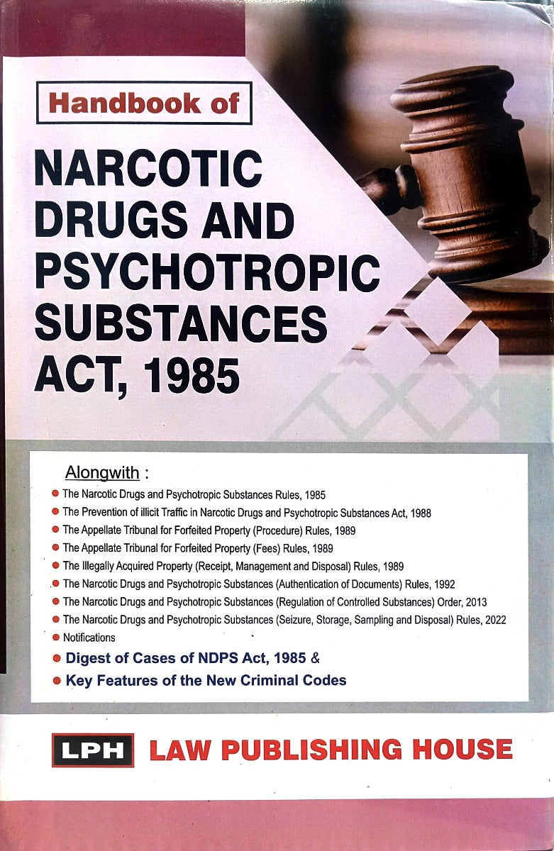 HANDBOOK OF NARCOTIC DRUGS & PSYCHOTROPIC SUBSTANCES ACT, 1985