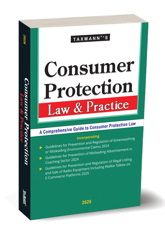 Consumer Protection Law & Practice by Taxmann's Editorial Board – cover