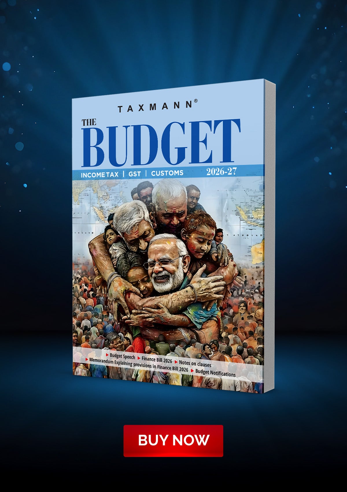The Budget 2026-27 – Income-tax, GST & Customs by Taxmann's Editorial Board – cover