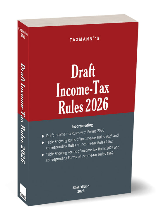 Draft Income-Tax Rules 2026 by Taxmann's Editorial Board – cover
