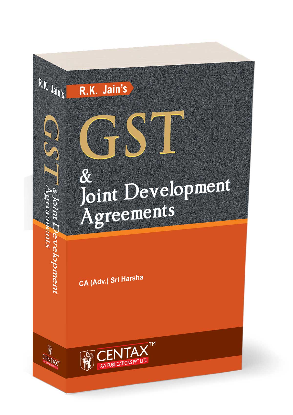 R.K. Jain's GST & Joint Development Agreements by Sri Harsha – cover
