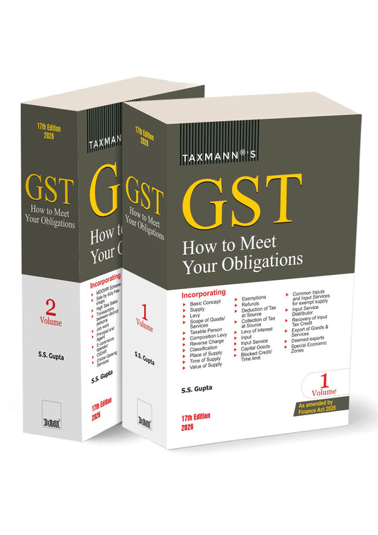 GST – How to Meet Your Obligations by S. S. Gupta – cover
