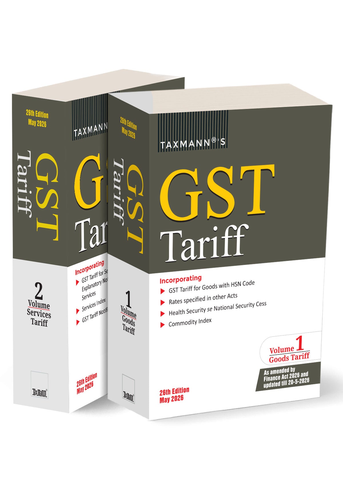 GST Tariff by Taxmann's Editorial Board – cover