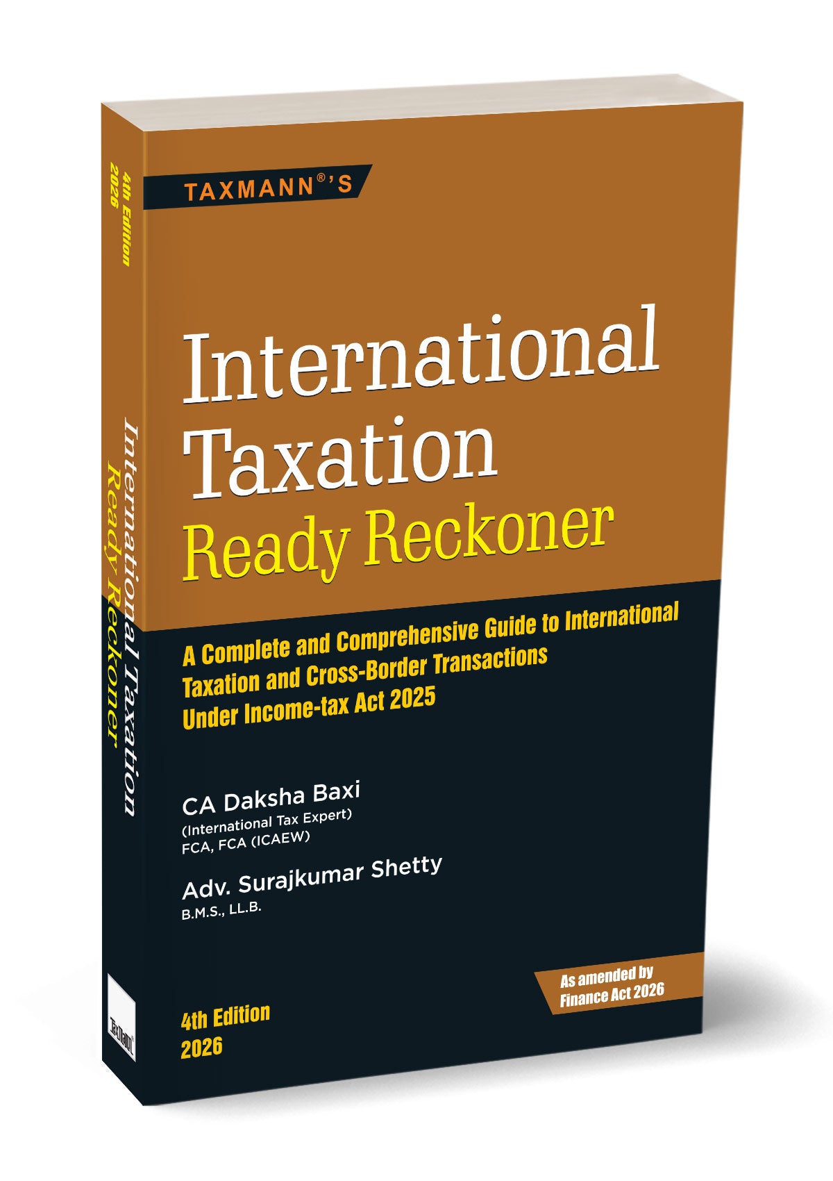 International Taxation Ready Reckoner by Daksha Baxi – cover