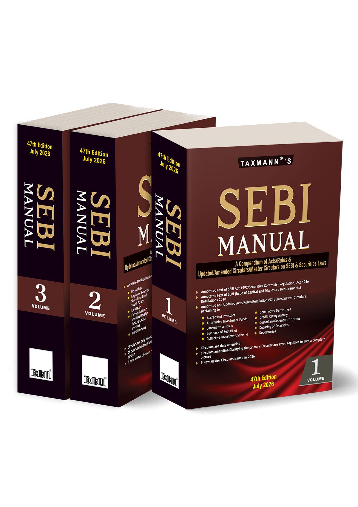 SEBI Manual by Taxmann's Editorial Board – cover