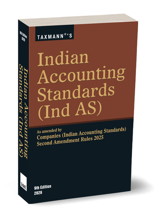 Indian Accounting Standards (Ind AS) by Taxmann's Editorial Board – cover