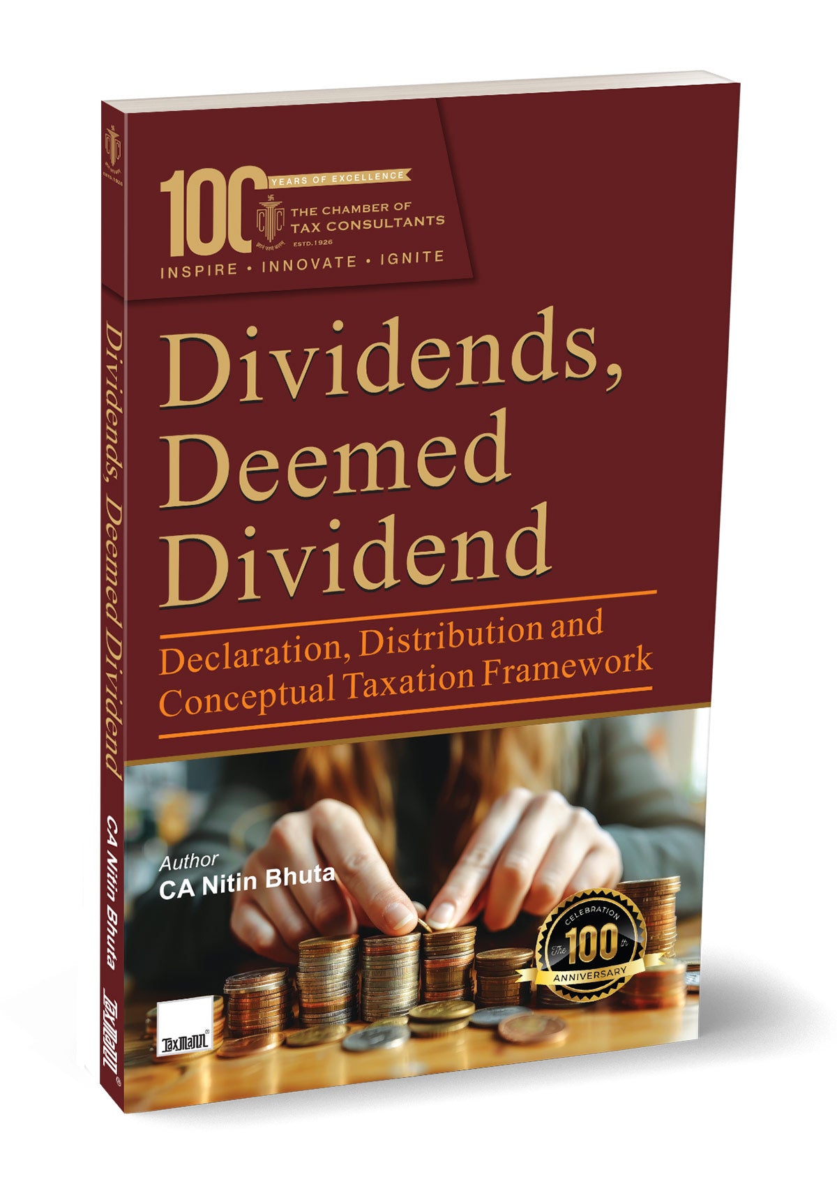 Dividends, Deemed Dividend – Declaration, Distribution and Conceptual Taxation Framework by Nitin Bhuta – cover