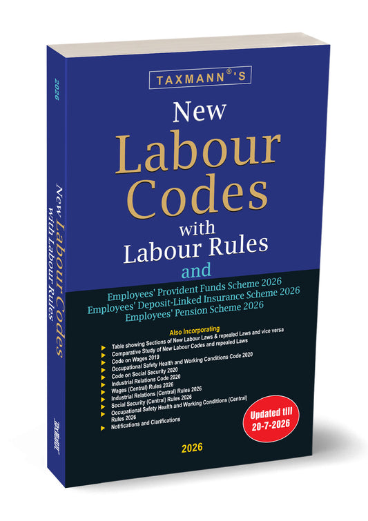 New Labour Codes with Labour Rules by Taxmann's Editorial Board – cover