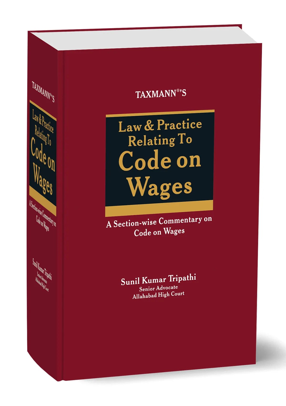 Law & Practice Relating to Code on Wages by Sunil Kumar Tripathi – cover