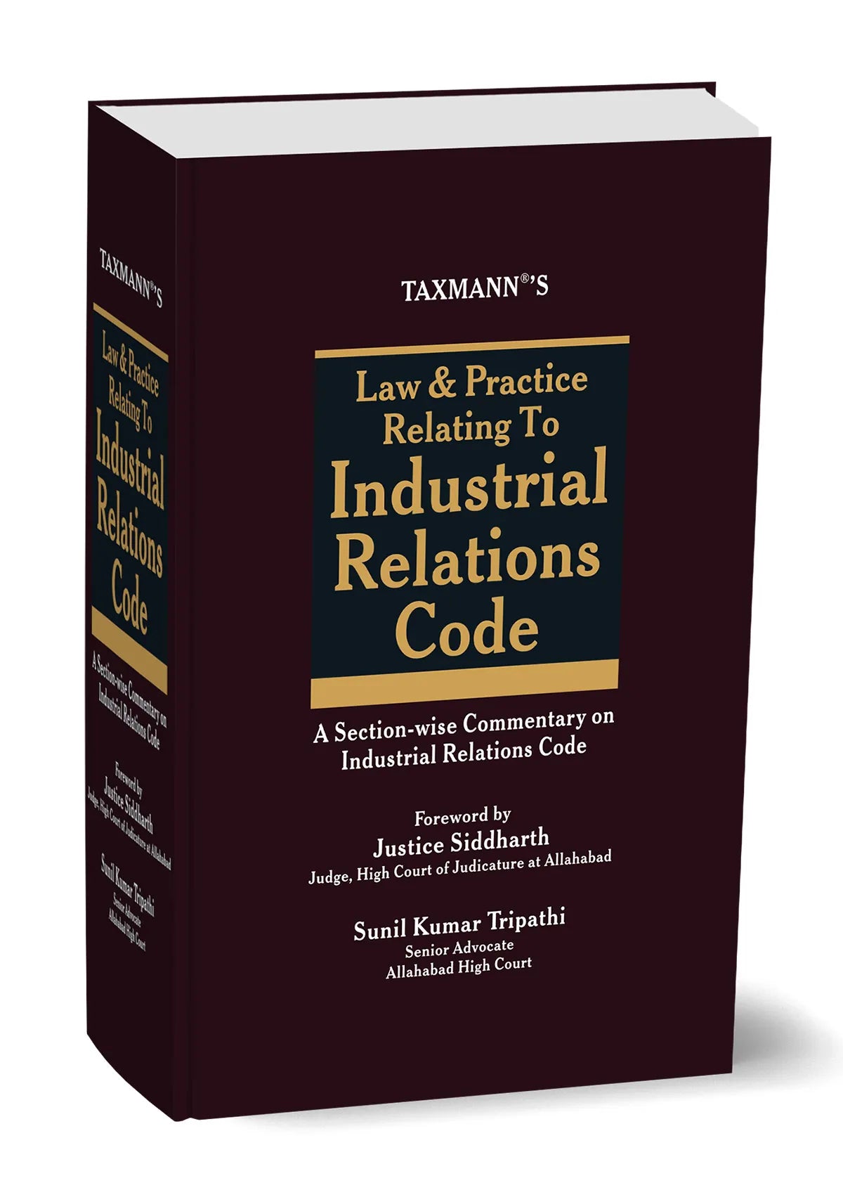 Law & Practice Relating to Industrial Relations Code by Sunil Kumar Tripathi – cover