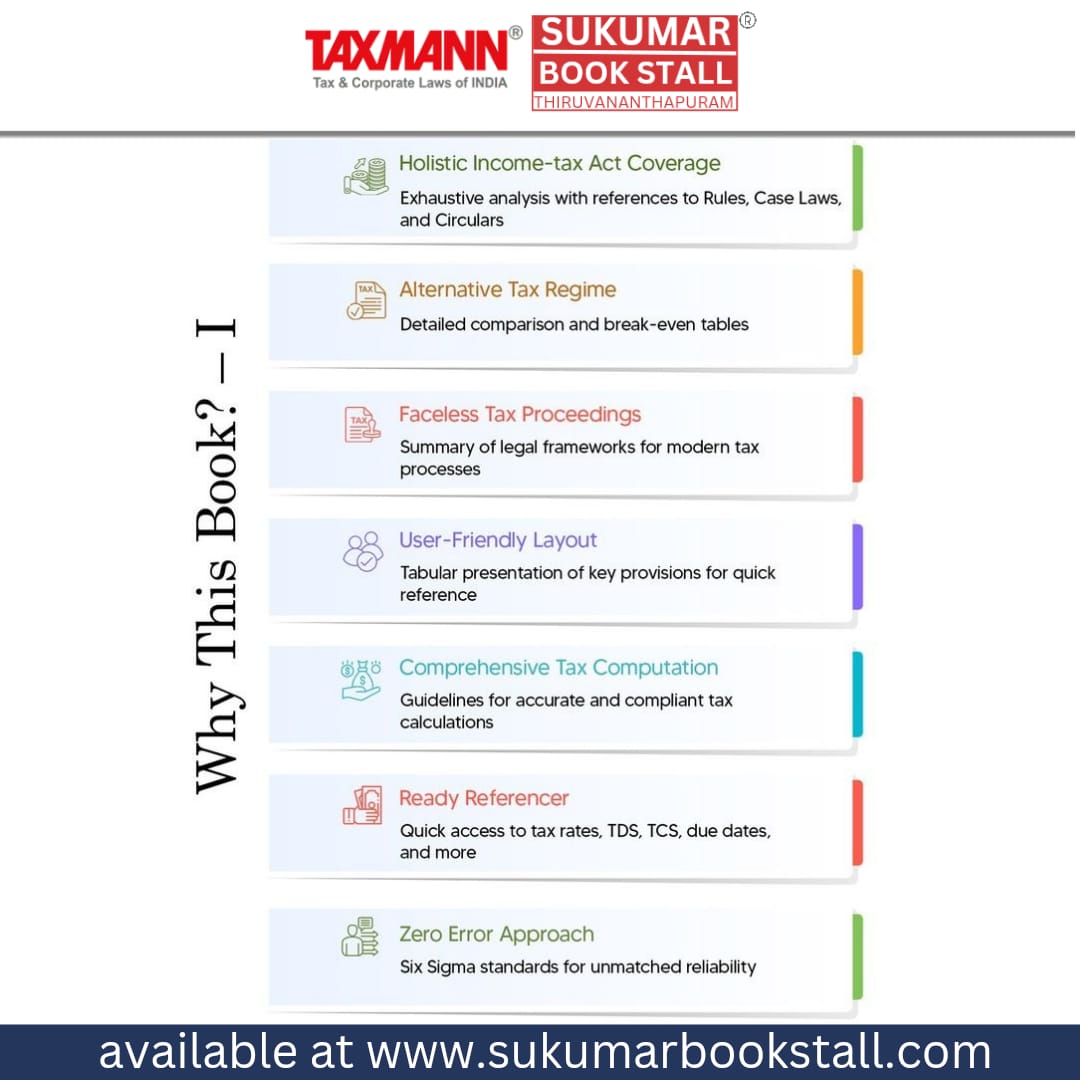 Taxmann's Direct Taxes Ready Reckoner | 2024-25 & 2025-26 | Dr. Vinod K Singhania