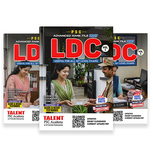 Kerala PSC LDC Advanced Rank File 2027 Book – cover