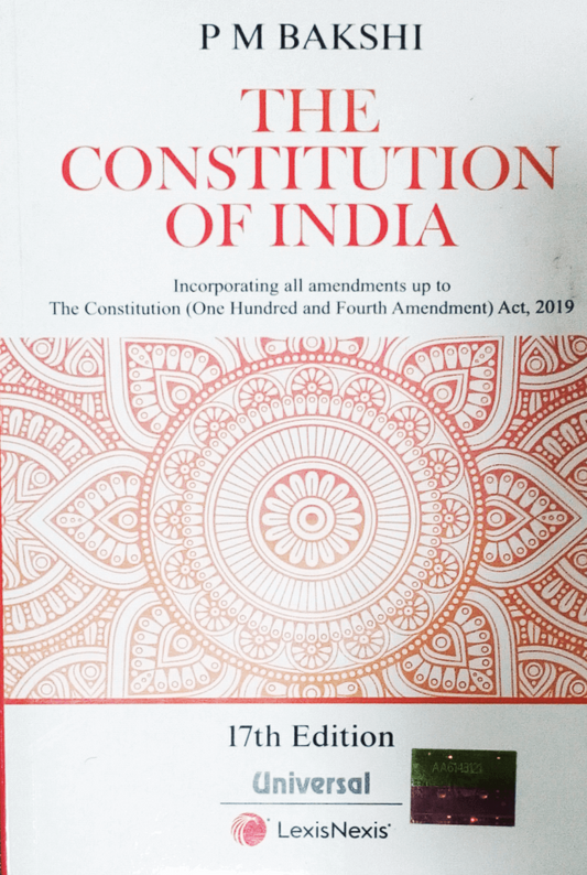 The constitution of India - Lexis Nexis