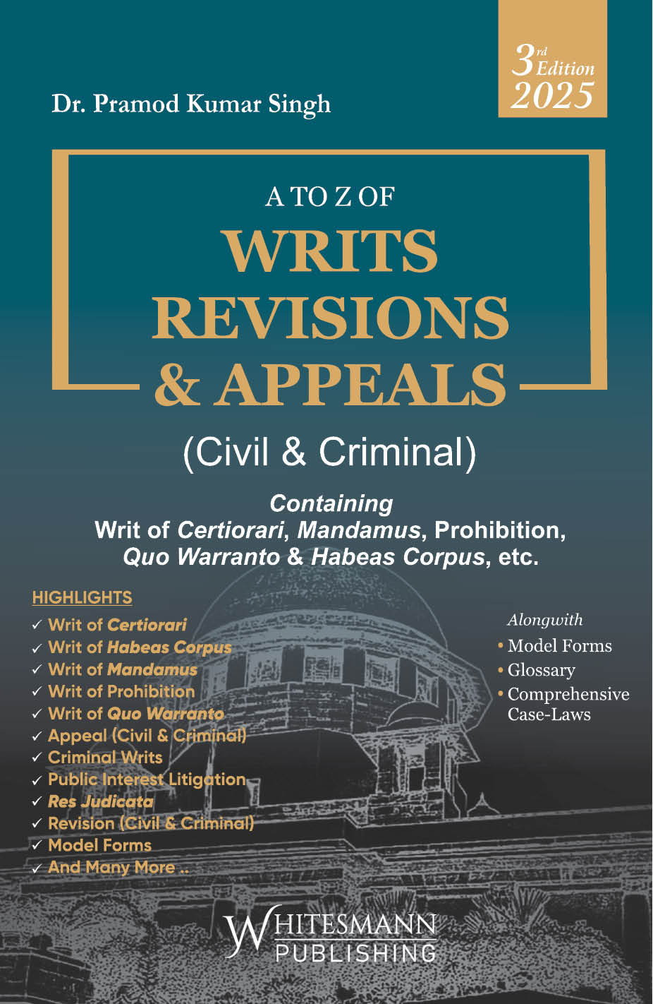 A to Z of Writs, Revisions & Appeals (Civil & Criminal) – cover