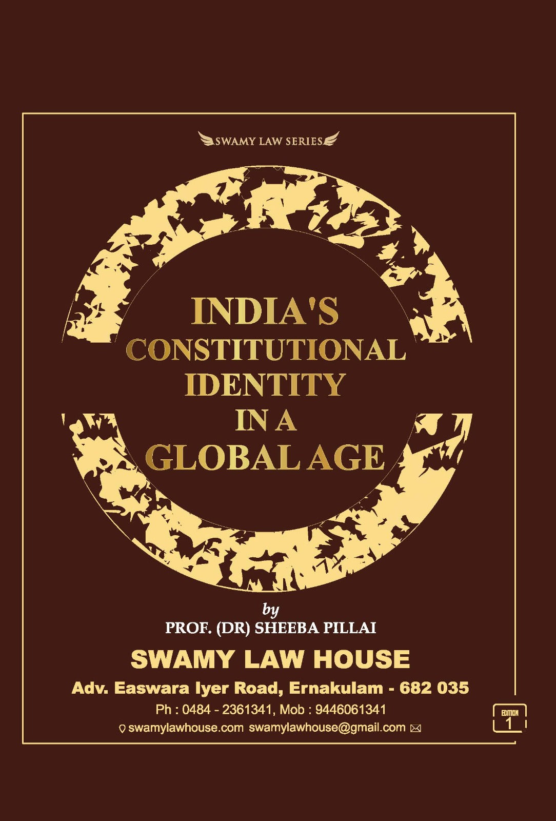 India's Constitutional Identity in a Global Age by Prof. (Dr.) Sheeba Pillai – cover