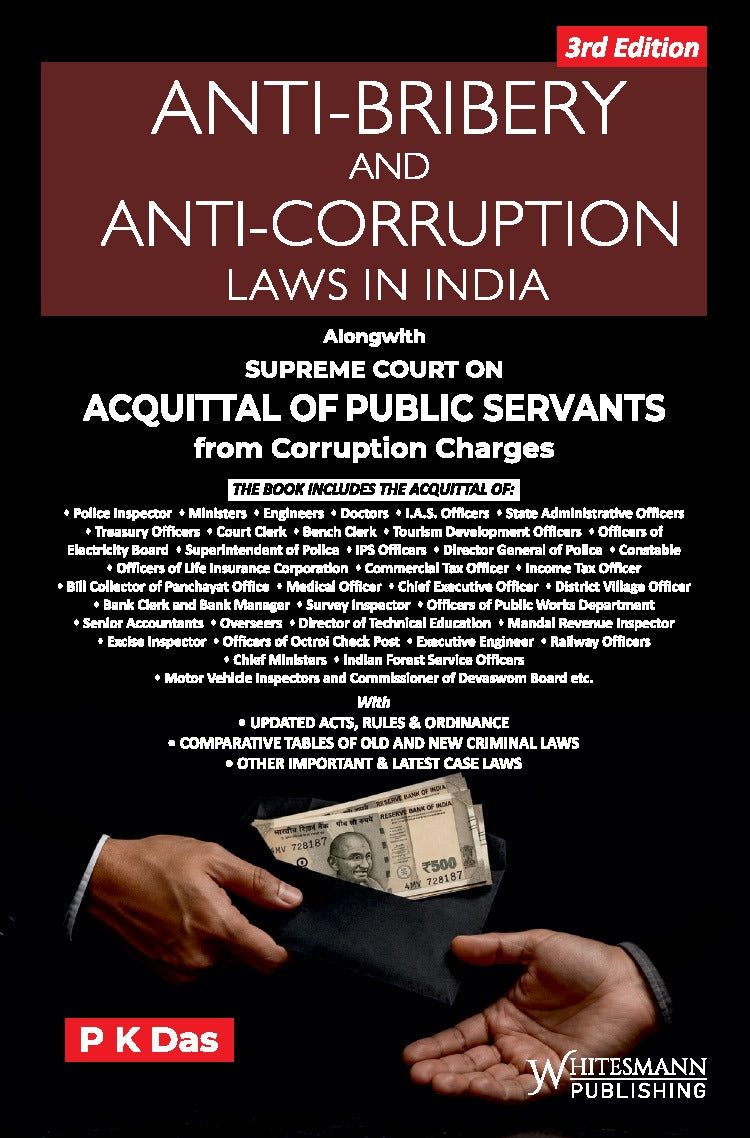 Anti-Bribery and Anti-Corruption Laws in India by P. K. Das – cover