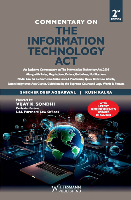 Commentary on the Information Technology Act, 2000 by Shikher Deep Aggarwal – cover
