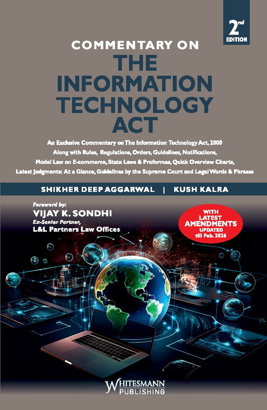 Commentary on the Information Technology Act, 2000 by Shikher Deep Aggarwal – cover