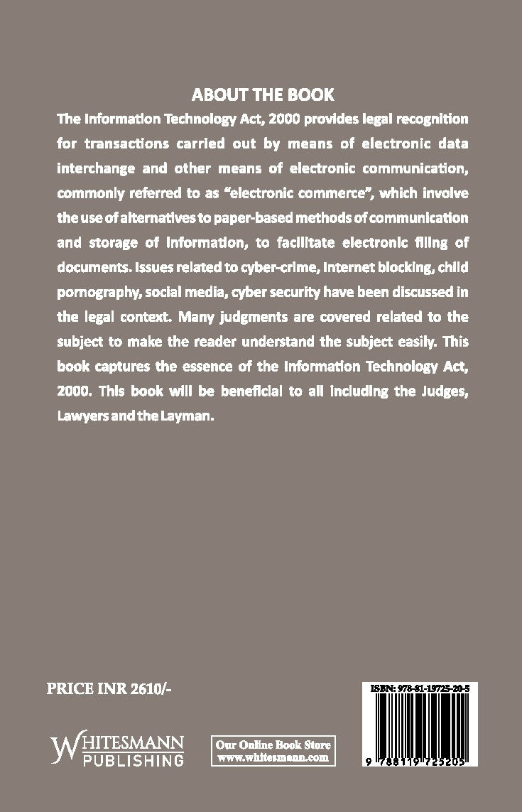 Commentary on the Information Technology Act, 2000 by Shikher Deep Aggarwal – image 2
