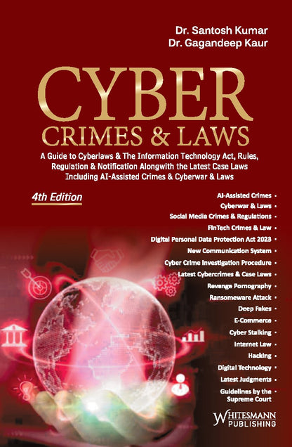 Cyber Crimes & Laws by Dr. Santosh Kumar – cover