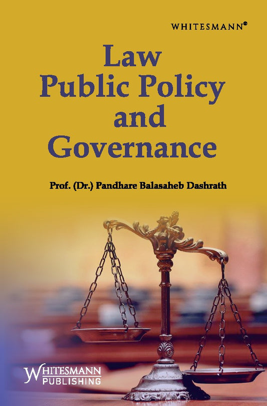 Law, Public Policy and Governance by Prof. (Dr.) Pandhare Balasaheb Dashrath – cover