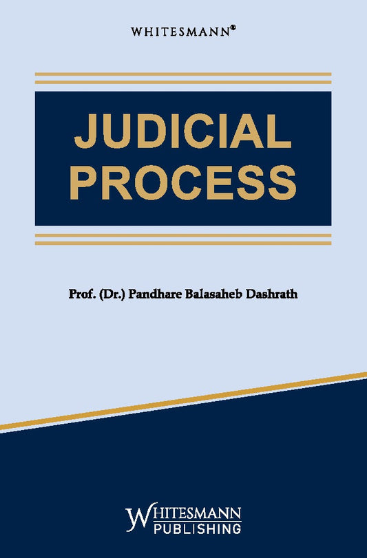 Judicial Process by Prof. (Dr.) Pandhare Balasaheb Dashrath – cover