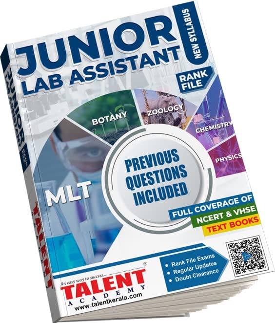 Kerala PSC Junior Lab Assistant 2025 Rank File Book – cover