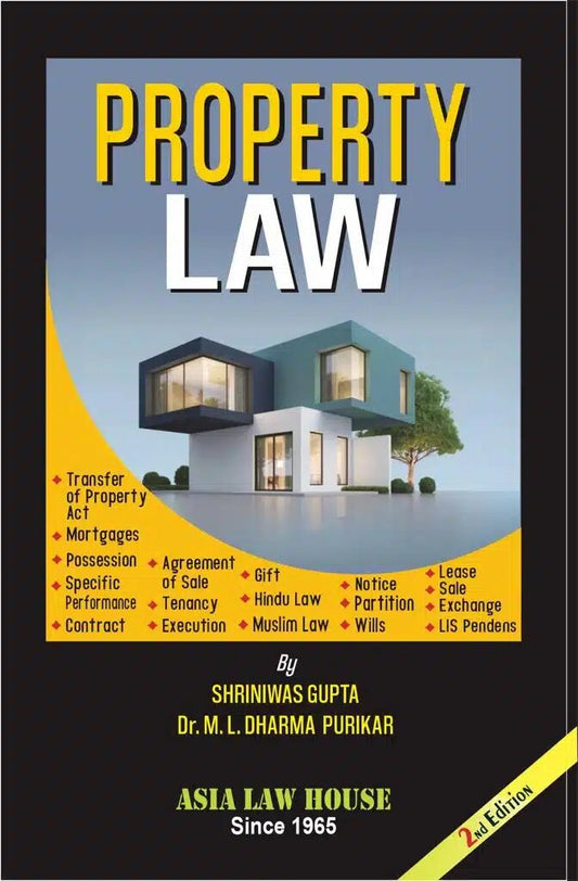 Property Law by Shriniwas Gupta and Dr. M L. Dharma Purikar