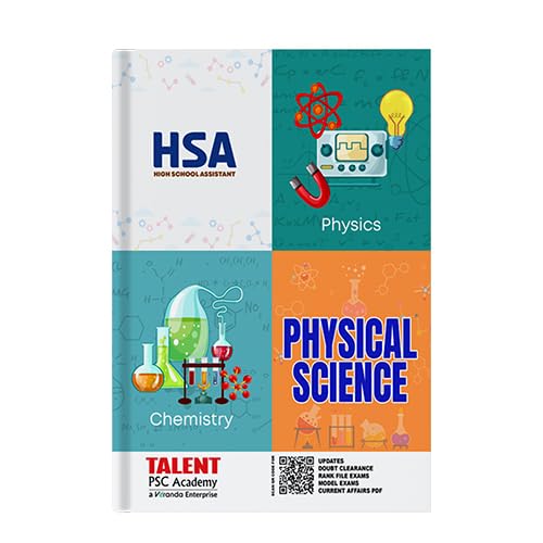 Kerala PSC HSA Physical Science Rank File Book – cover