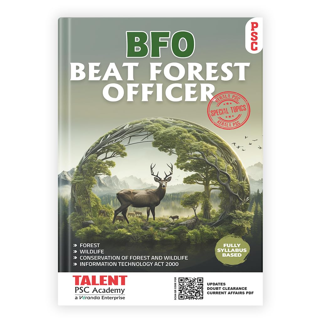 Kerala PSC Beat Forest Officer Special Topics Book – cover