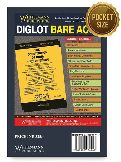 Key to New Criminal Laws – Diglot Edition (English–Hindi), Pocket Size by A. K. Sharma – image 4
