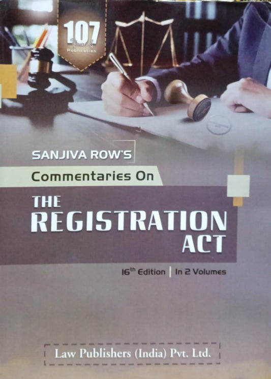 The Registration Act by law publishers ( India)pvt .Ltd