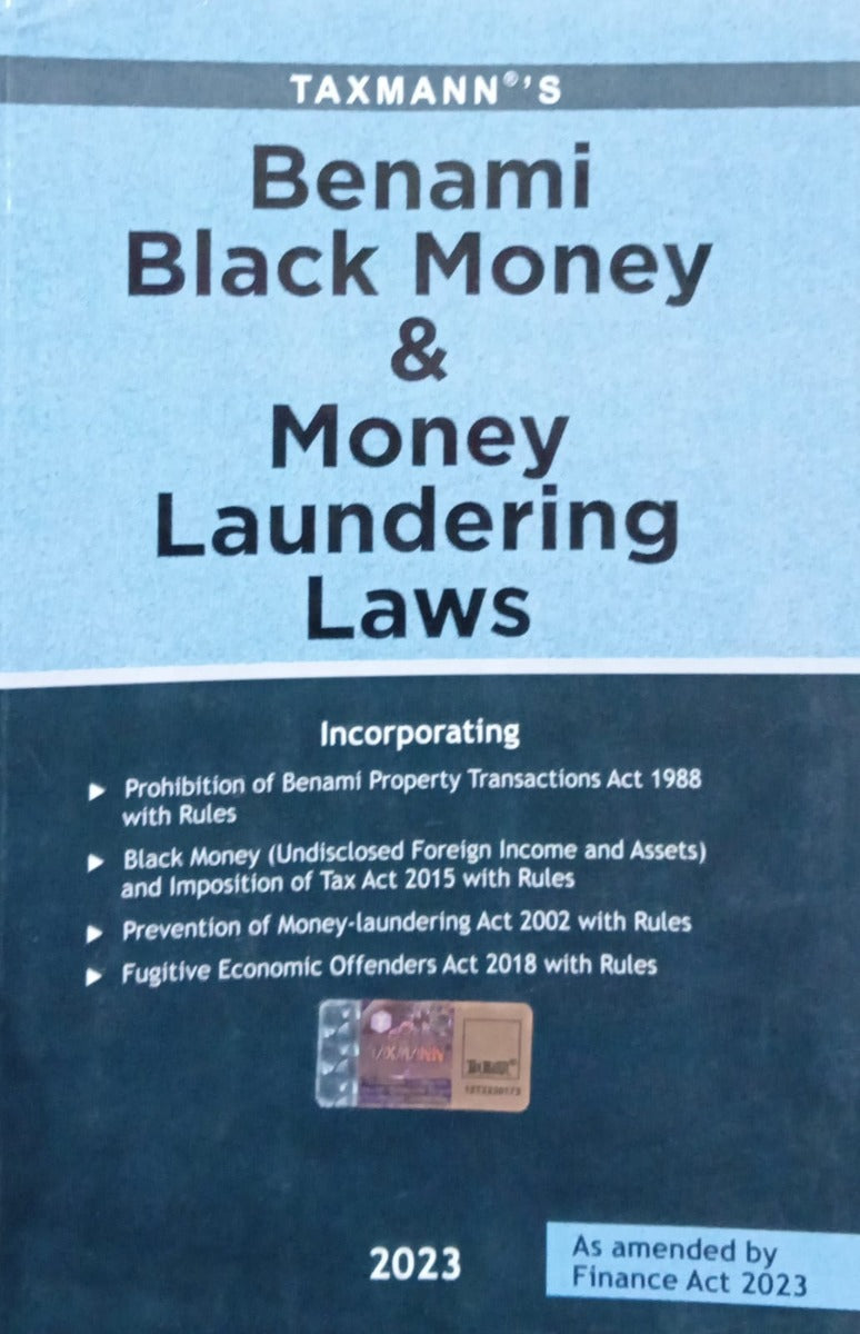Benami Black Money & Money Laundering Laws by Finance Act 2023